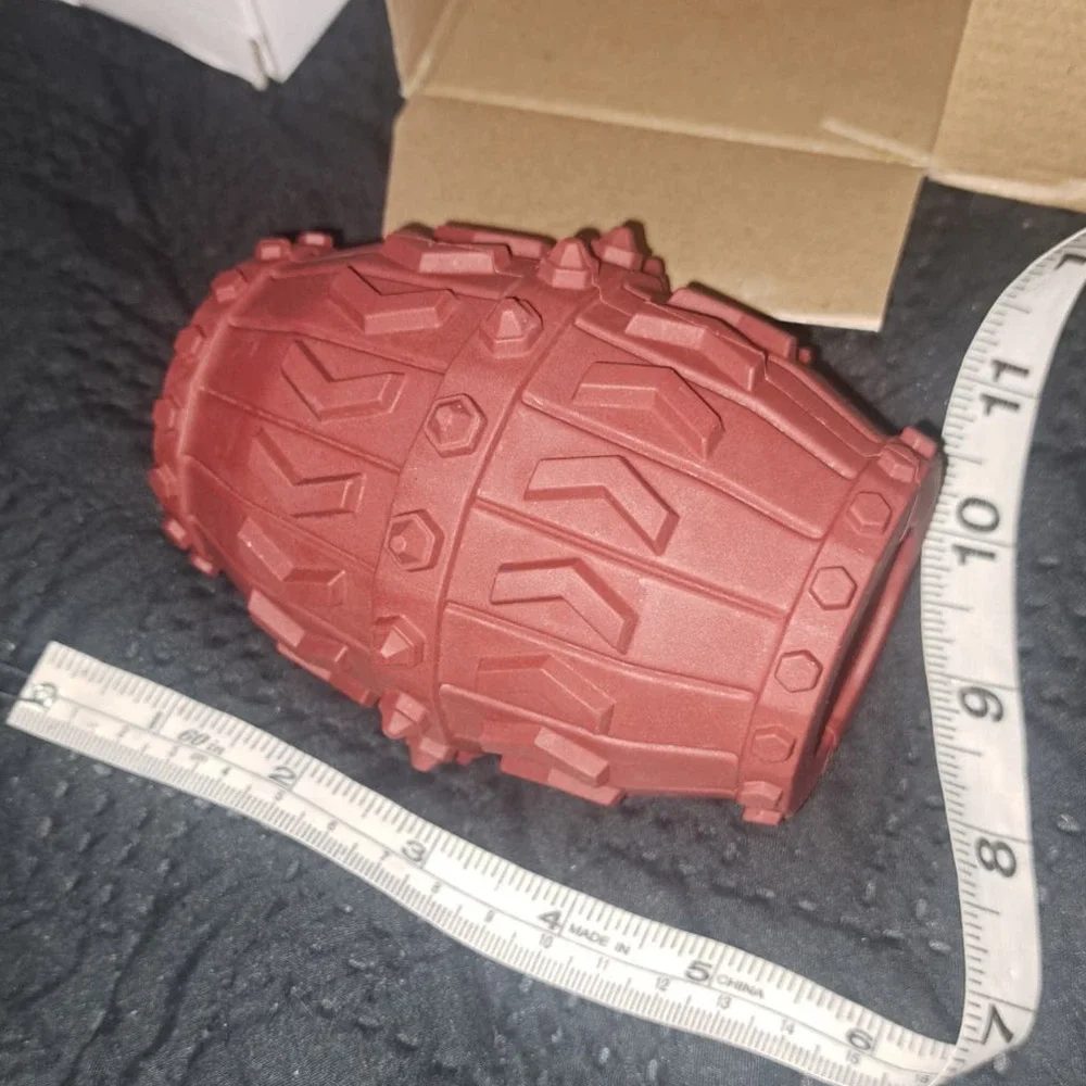 NIB - TWO Large Doggie Rubber Chew Toys for Extreme Chewers